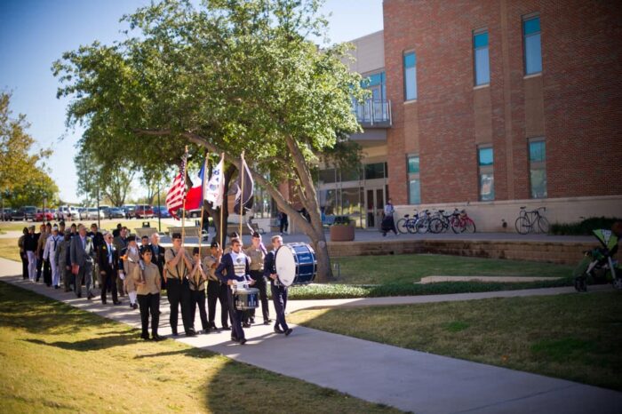 Students Marching