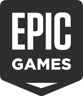 Epic Games logo.