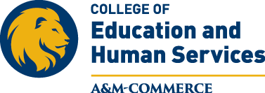 Unit logo three-line with lion on the left example for light background.
