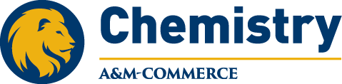 Unit logo for department one-line with lion on the left example for light background.