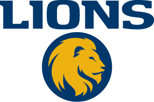 Vertical Athletic two-color logo.