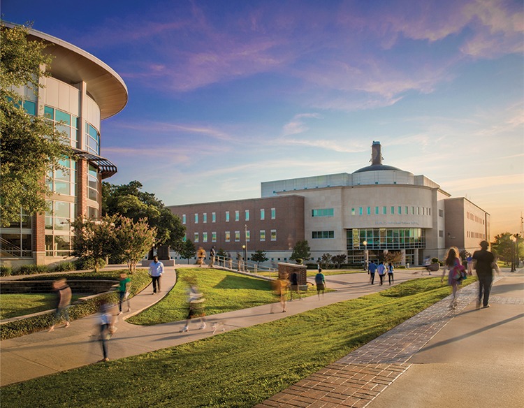 University campus.