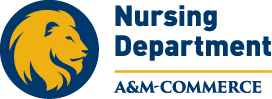 University logo with word department.