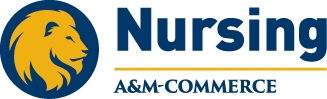 University logo for Nursing department without the word department.
