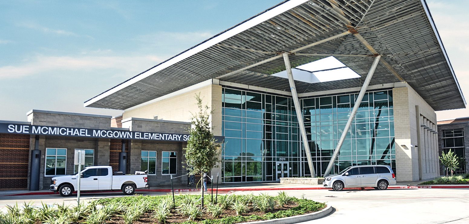 A digital rendering of Sue McMichael McGown Elementary School.