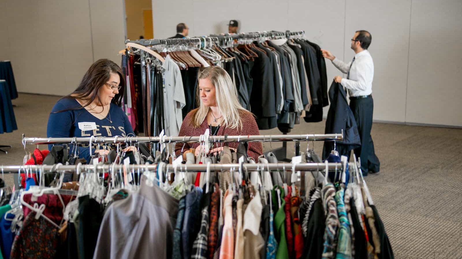 career closet shopping