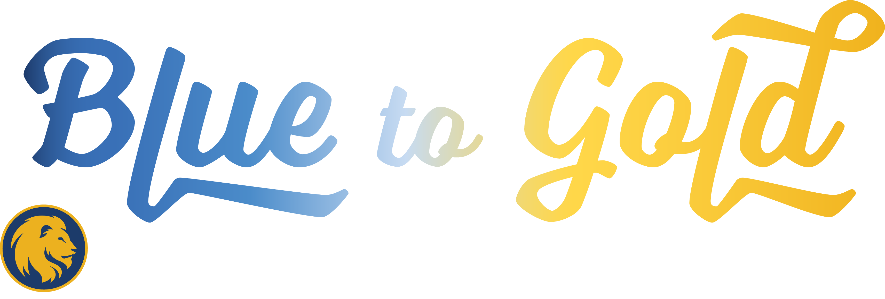 Blue to Gold logo