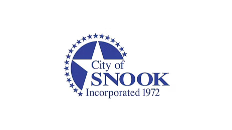 The logo for the city of Snook, Texas