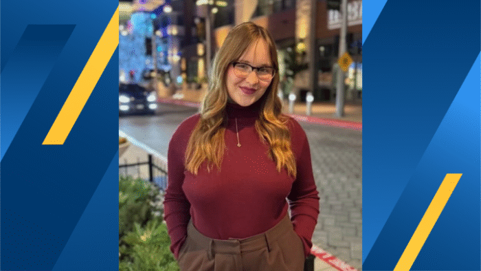 A headshot photo of a person