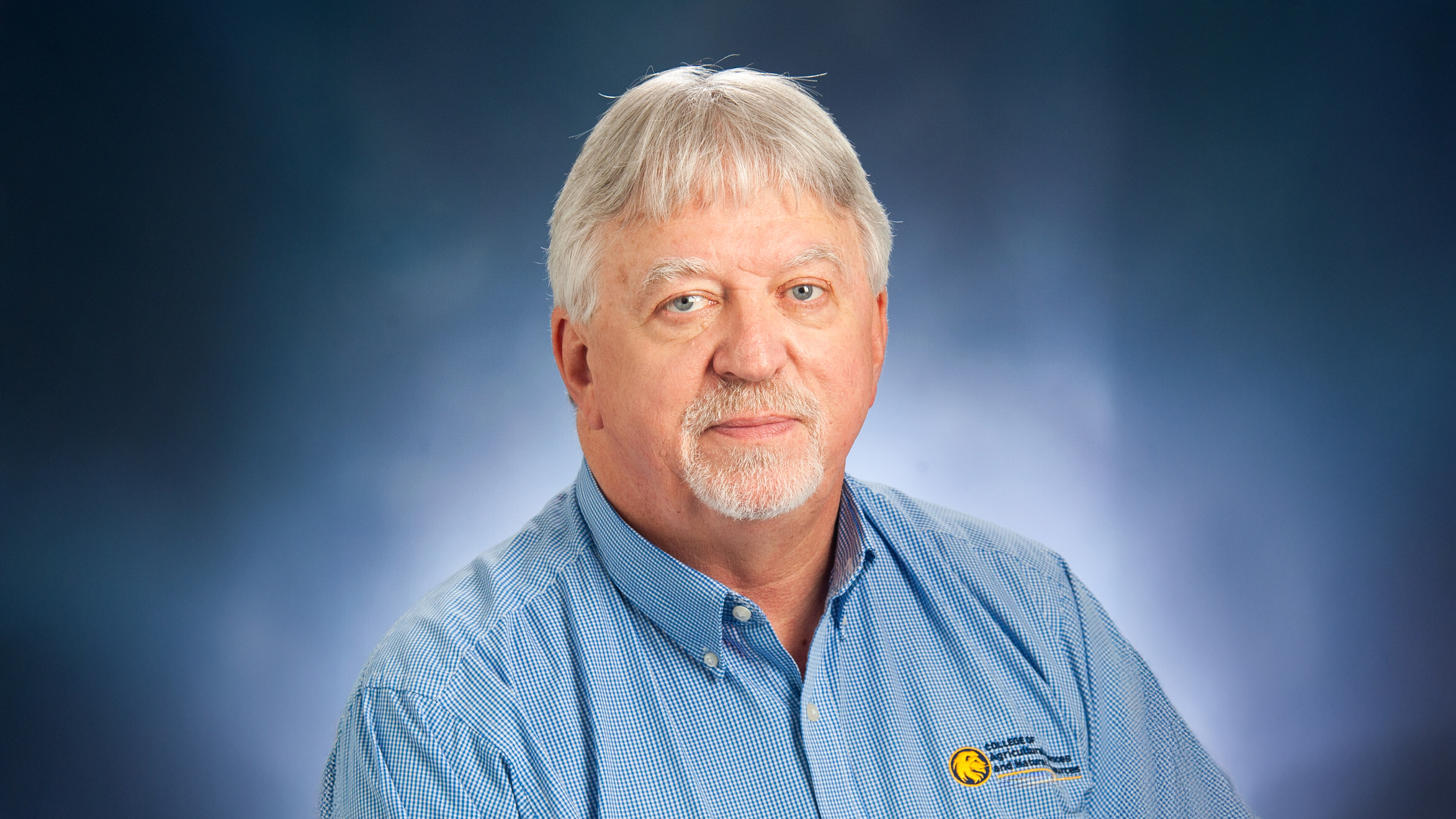 A headshot photo of a person