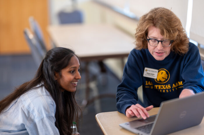Consultation between a student and counselor